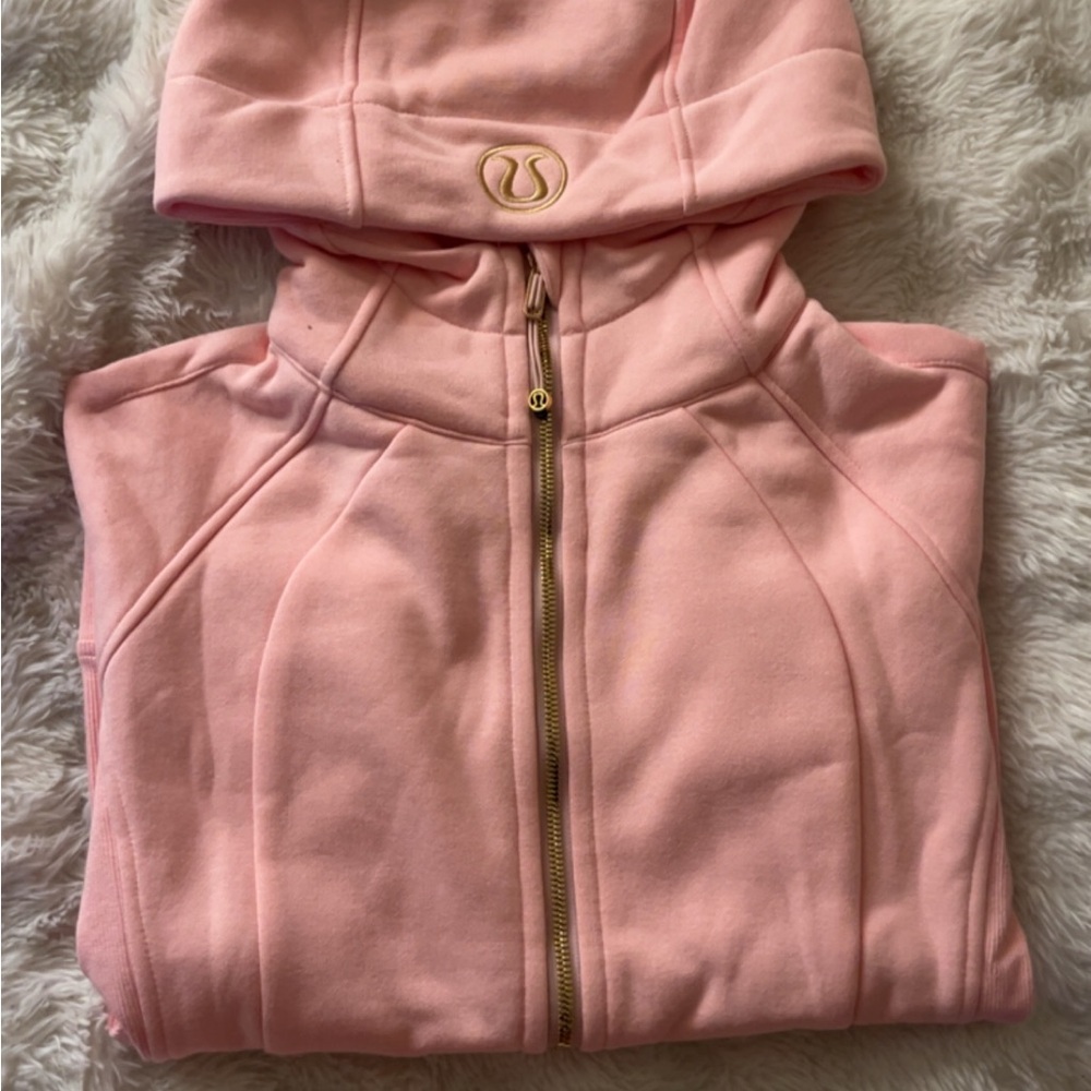 Pink Lululemon Scuba Jacket Size 4